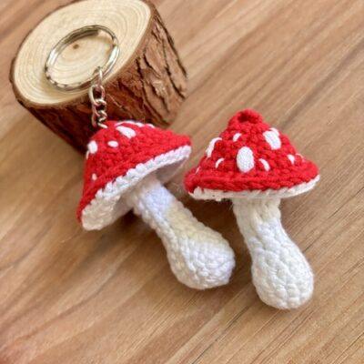 Llavero de Amanita Muscaria