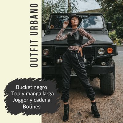 outfit urbano para mujer
